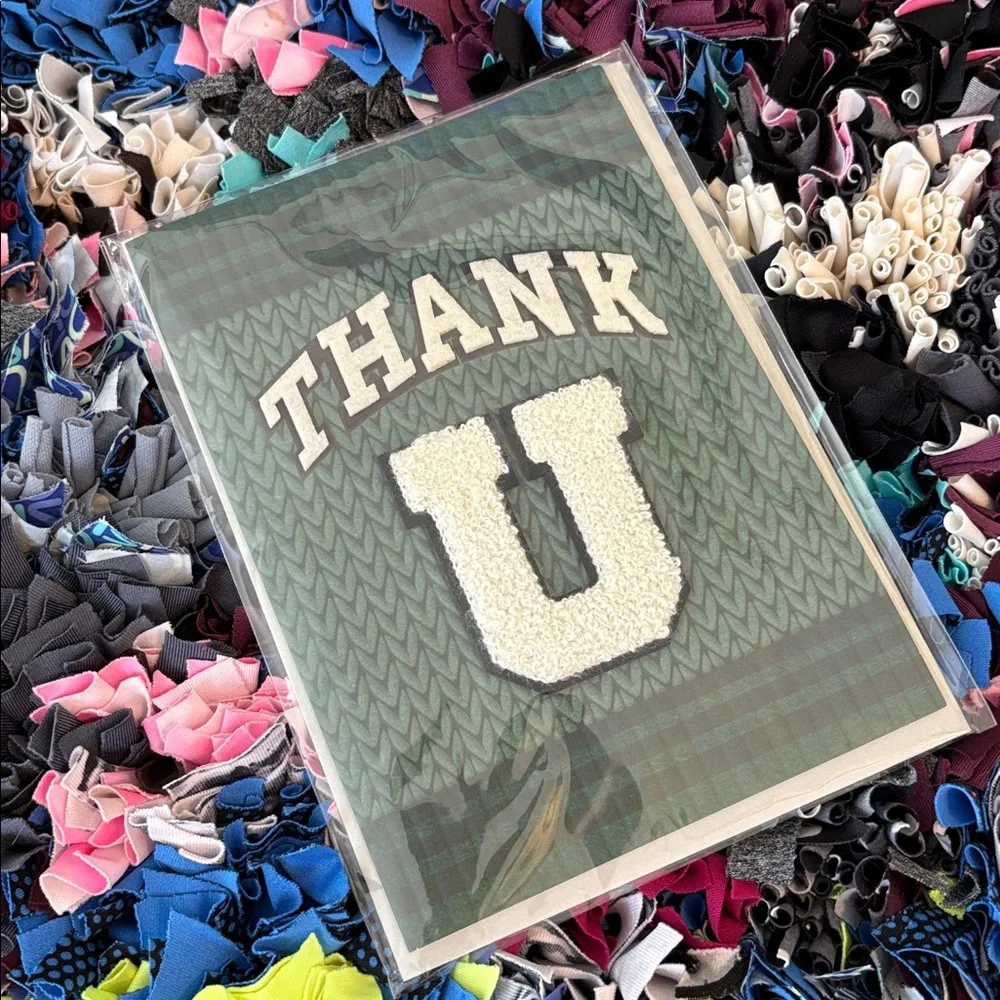 🆕Papyrus 3D Textured “Thank You” Card